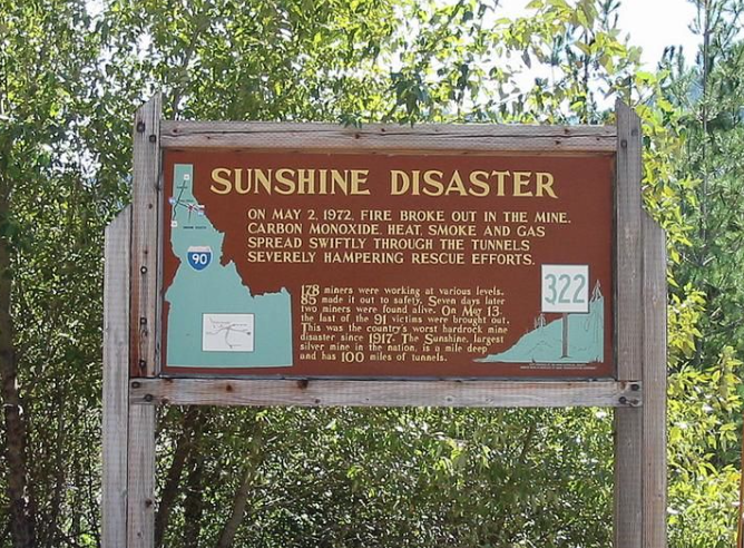 kellog mining disaster sunshine mine