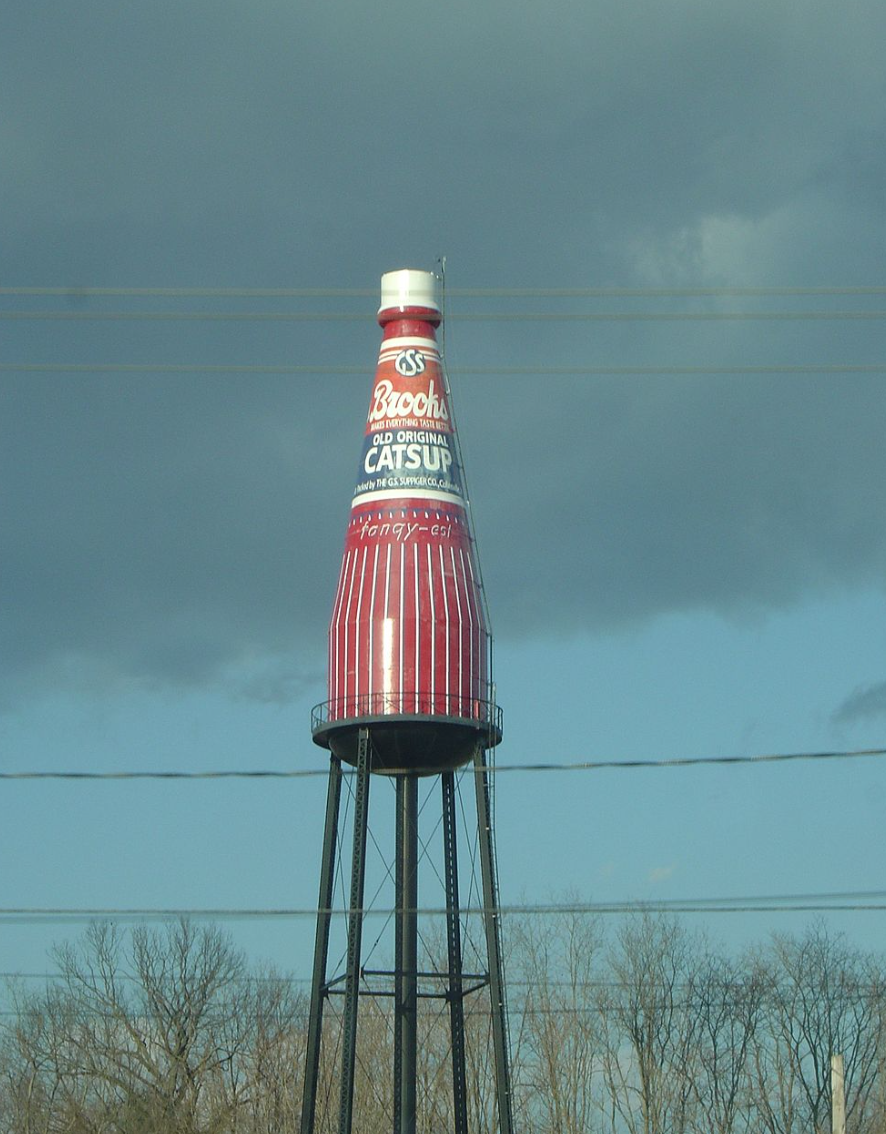 collinsville illinois World's Largest Catsup Bottle